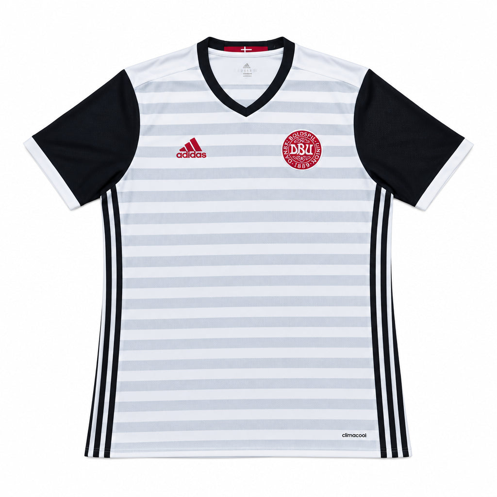 Camisa Dinamarca Away 2016 adidas – frente