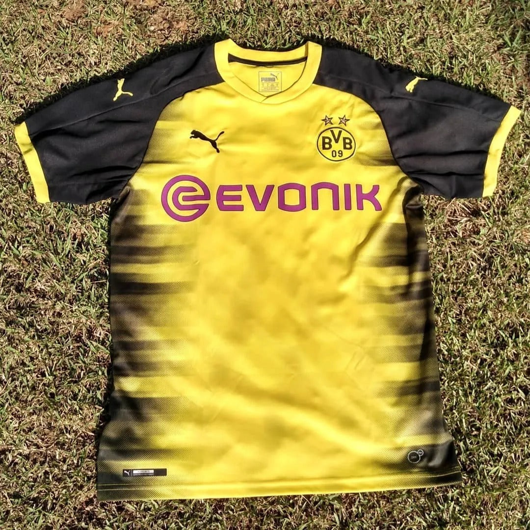 Camisa Borussia Dortmund Cup 2017/18 Puma Champions League - frente