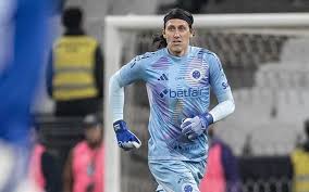 Camisas Goleiro Cruzeiro 2025 Versão Jogador Azul