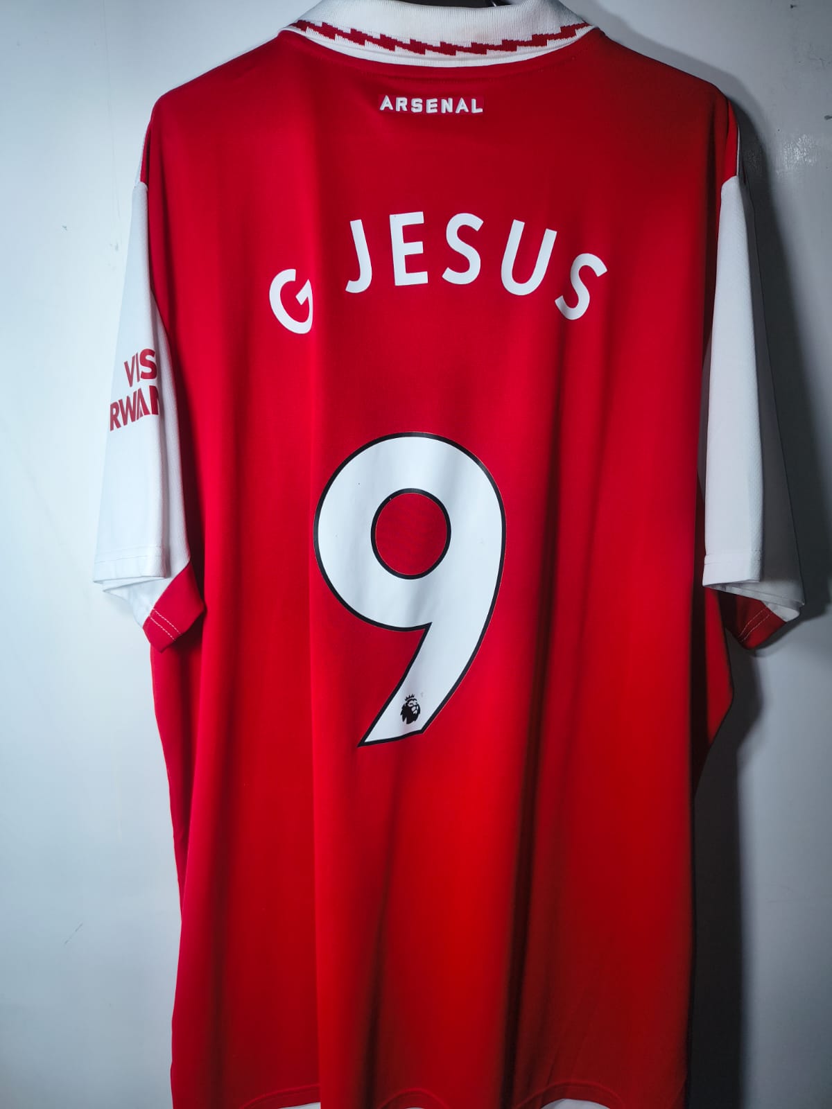 Camisa Arsenal 2022 2023 Gabriel Jesus