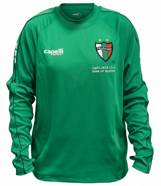 MOLETOM TREINAMENTO PALESTINO 2024 VERDE