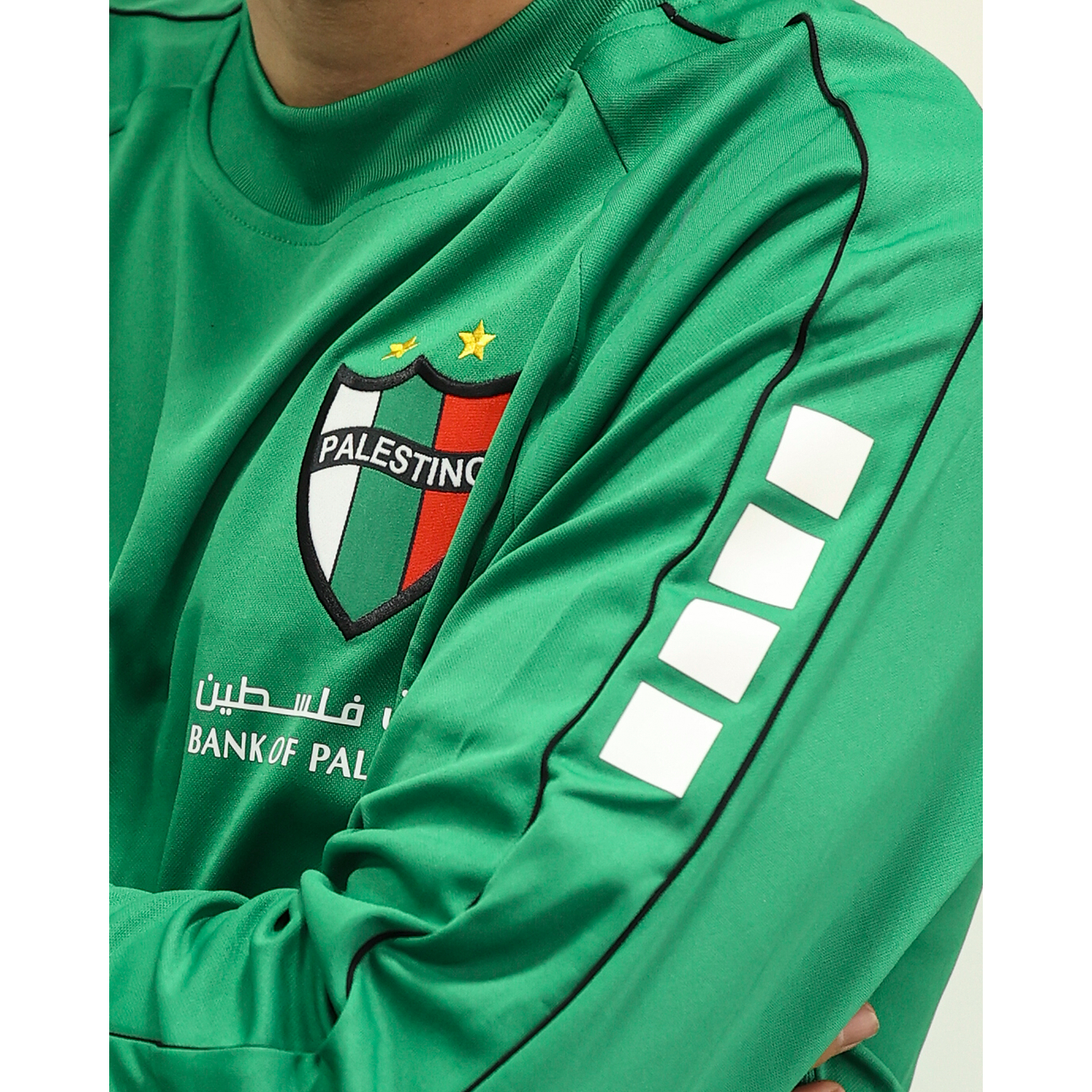 MOLETOM TREINAMENTO PALESTINO 2024 VERDE