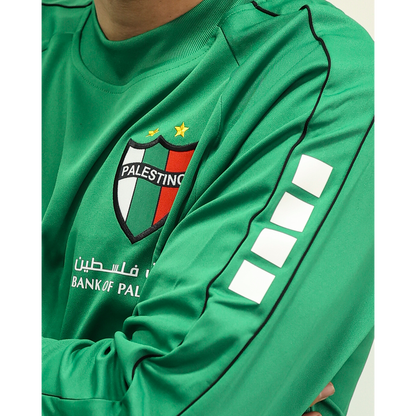 MOLETOM TREINAMENTO PALESTINO 2024 VERDE