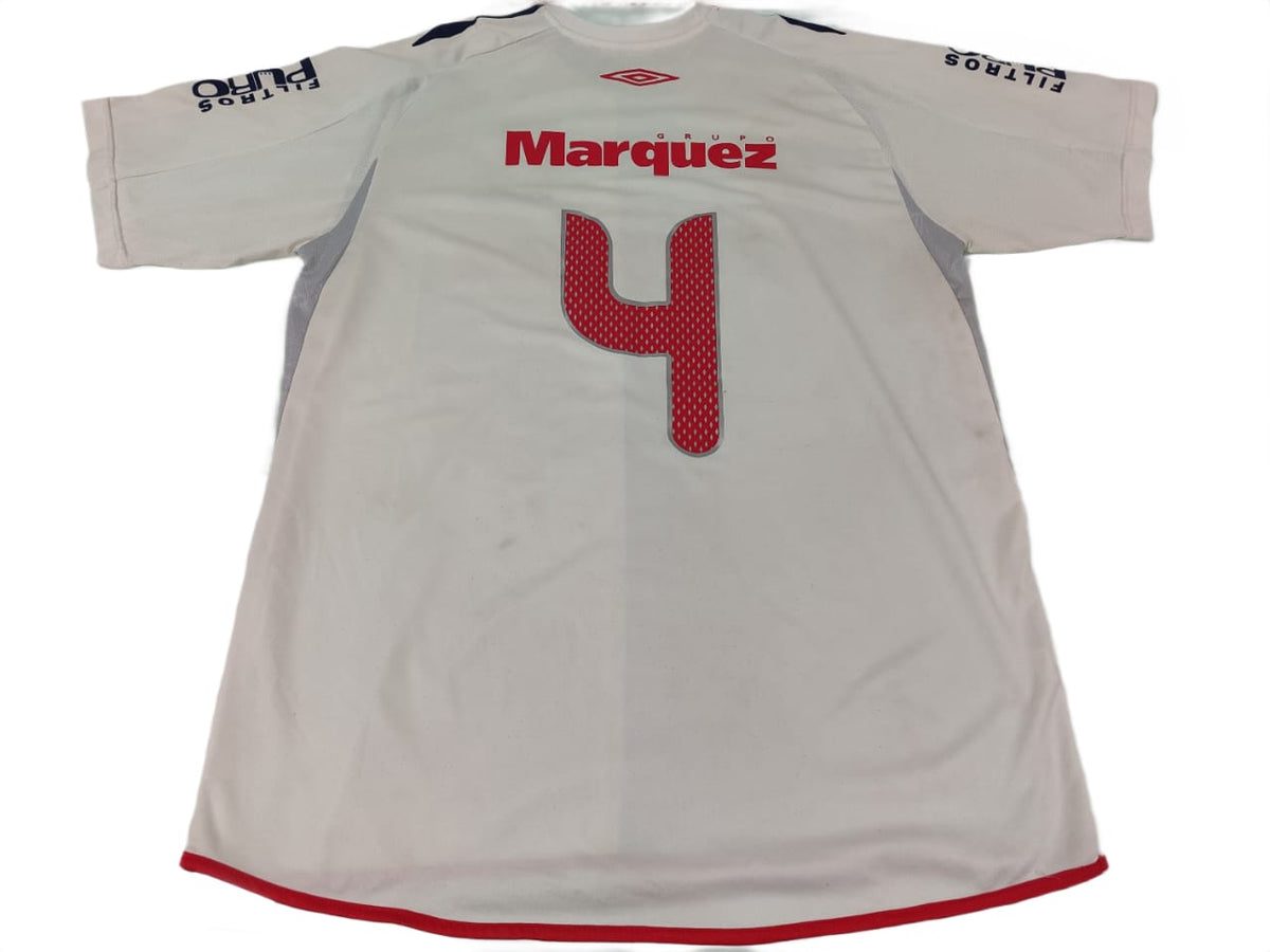 Camisa Independiente Away 2007/08 Umbro – costas #4 Moreira