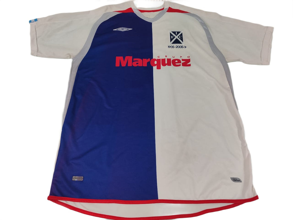 Camisa Independiente Away 2007/08 Umbro centenário – frente