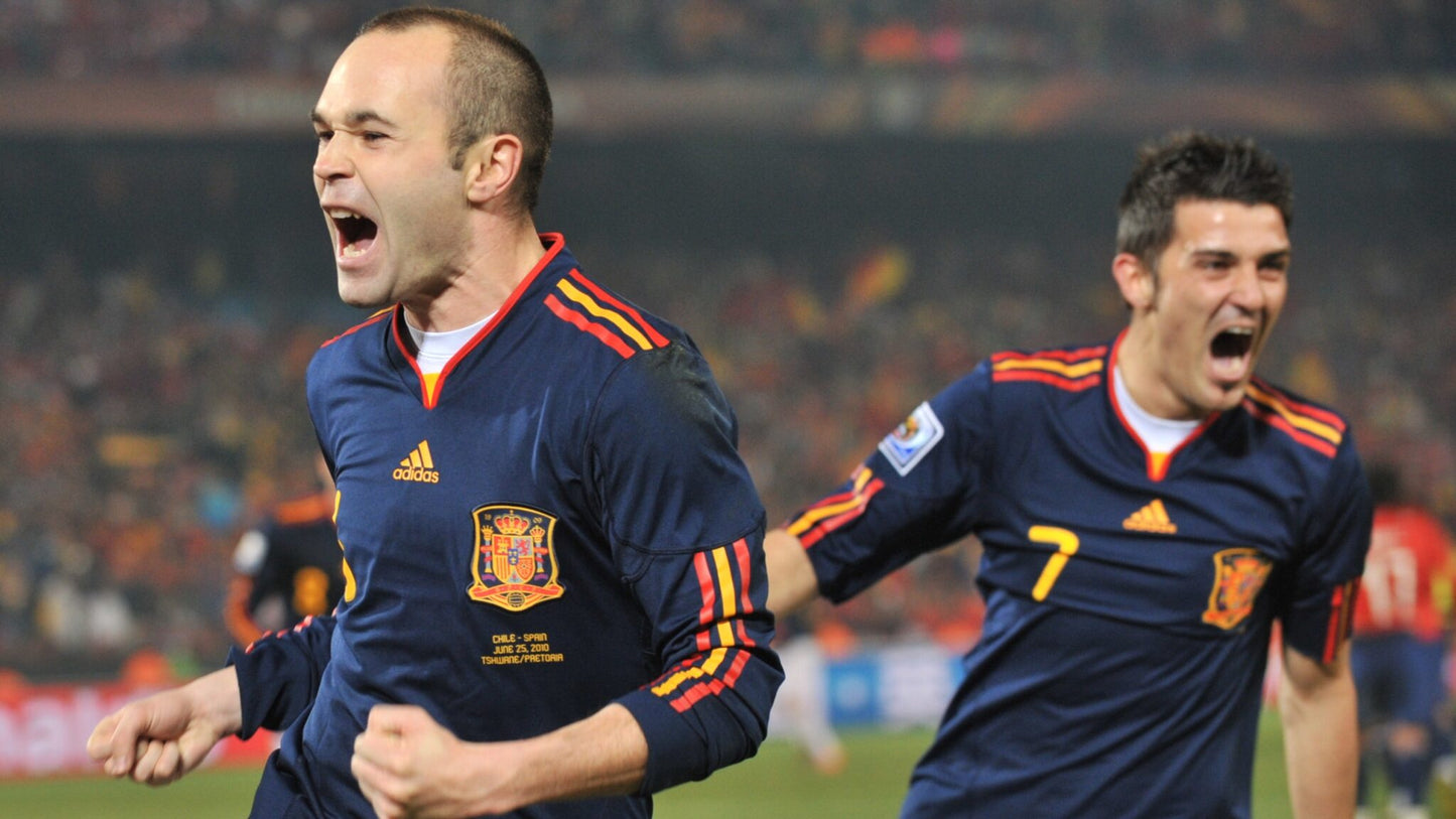 Spain 2010 World Cup Final Shirt (from the store on the label)