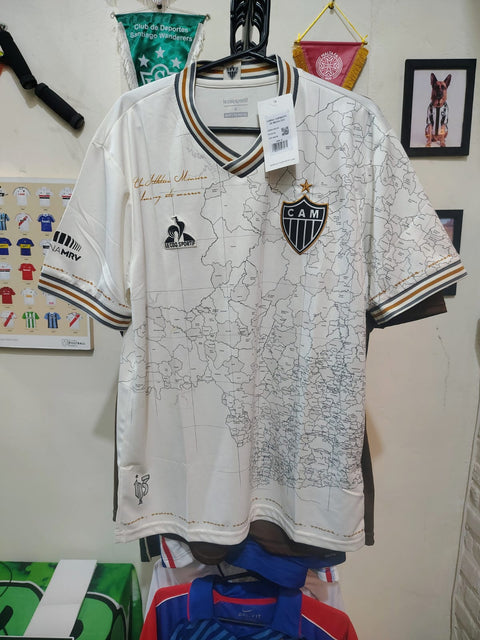 Camisa Atlético Mineiro Manto da Massa 113 2021 – frente com o mapa de Minas