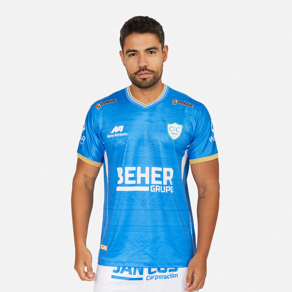 Camisa Comerciantes FC Away 2026 Azul New Athletic – Encomenda Peru
