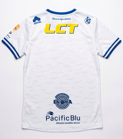 Camisa Naval de Talcahuano 2025 – costas com LCT e PacificBlu