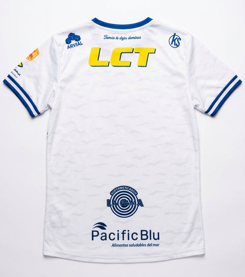 Camisa Naval de Talcahuano 2025 – costas com LCT e PacificBlu