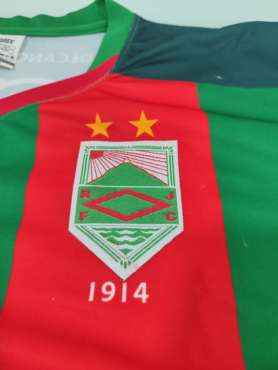 Camisa Rampla Juniors Home 2016 – escudo 1914