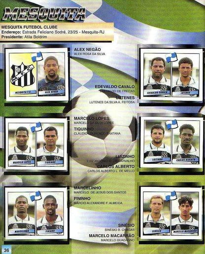 Rara Camisa Do Mesquita - Campeonato Carioca - De Jogo - Anos 90