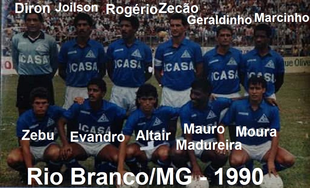 Very Rare Game Shirt - Rio Branco De Andradas - 90s