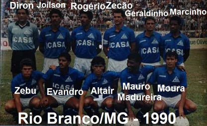 Very Rare Game Shirt - Rio Branco De Andradas - 90s