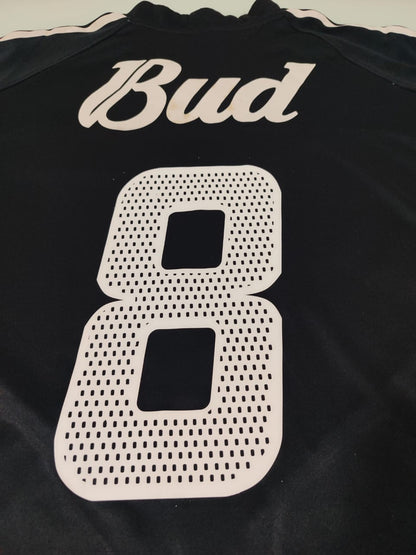 Camisa River Plate Away 2004/05 – detalhe do número 8
