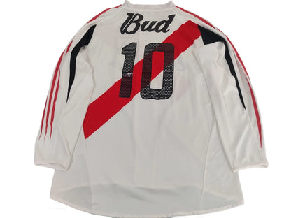 Camisa River Plate Home 2004/05 adidas – costas #10 Gallardo