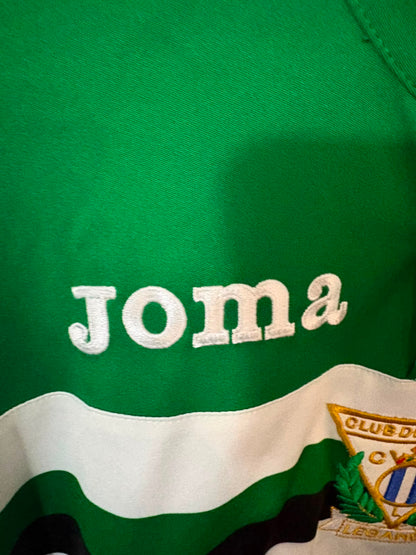 Camisa CD Leganés Verde e Branca - Mantovani 5 - Joma - De Jogo