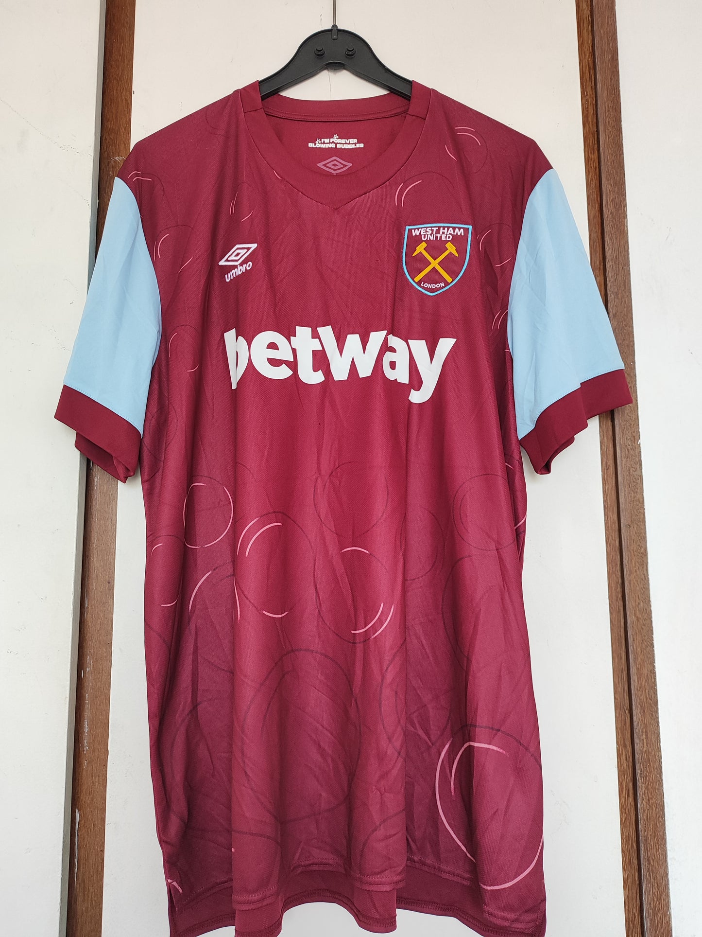 Camisa West Ham United Home 2023-24 Umbro - Anthem Kit
