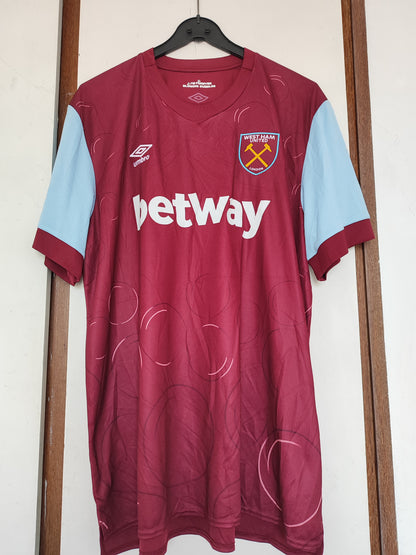 Camisa West Ham United Home 2023-24 Umbro - Anthem Kit