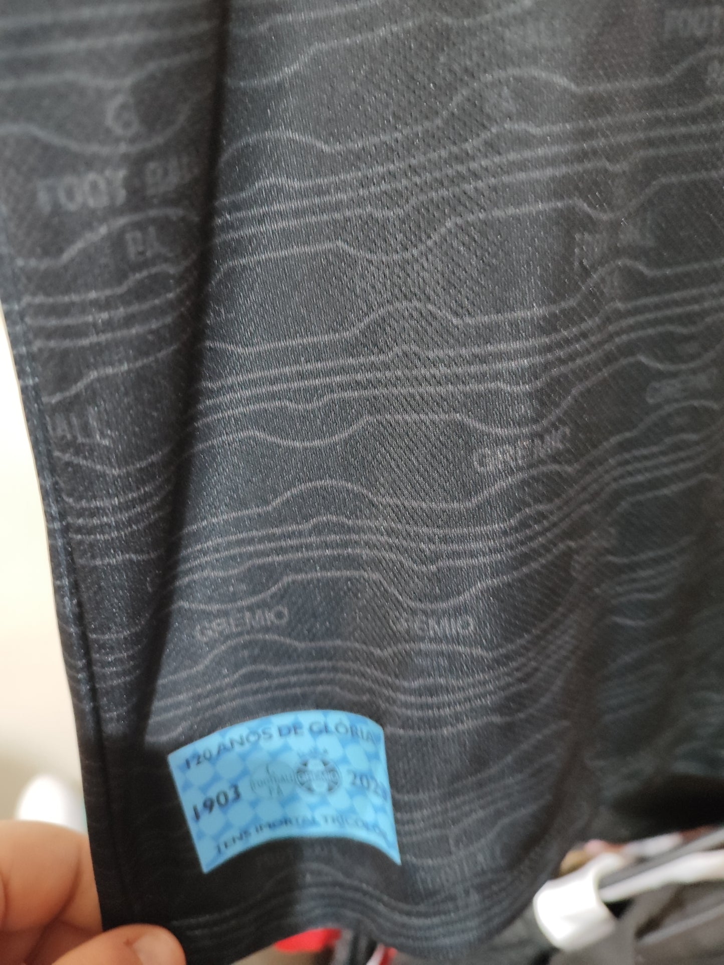 Camisa Grêmio Terceiro Uniforme 2023 Umbro - 120 Anos