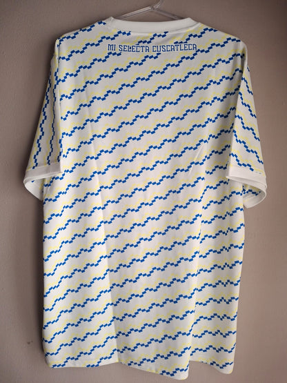 Camisa El Salvador Branca - Pré-Jogo Zigue-Zague - Umbro