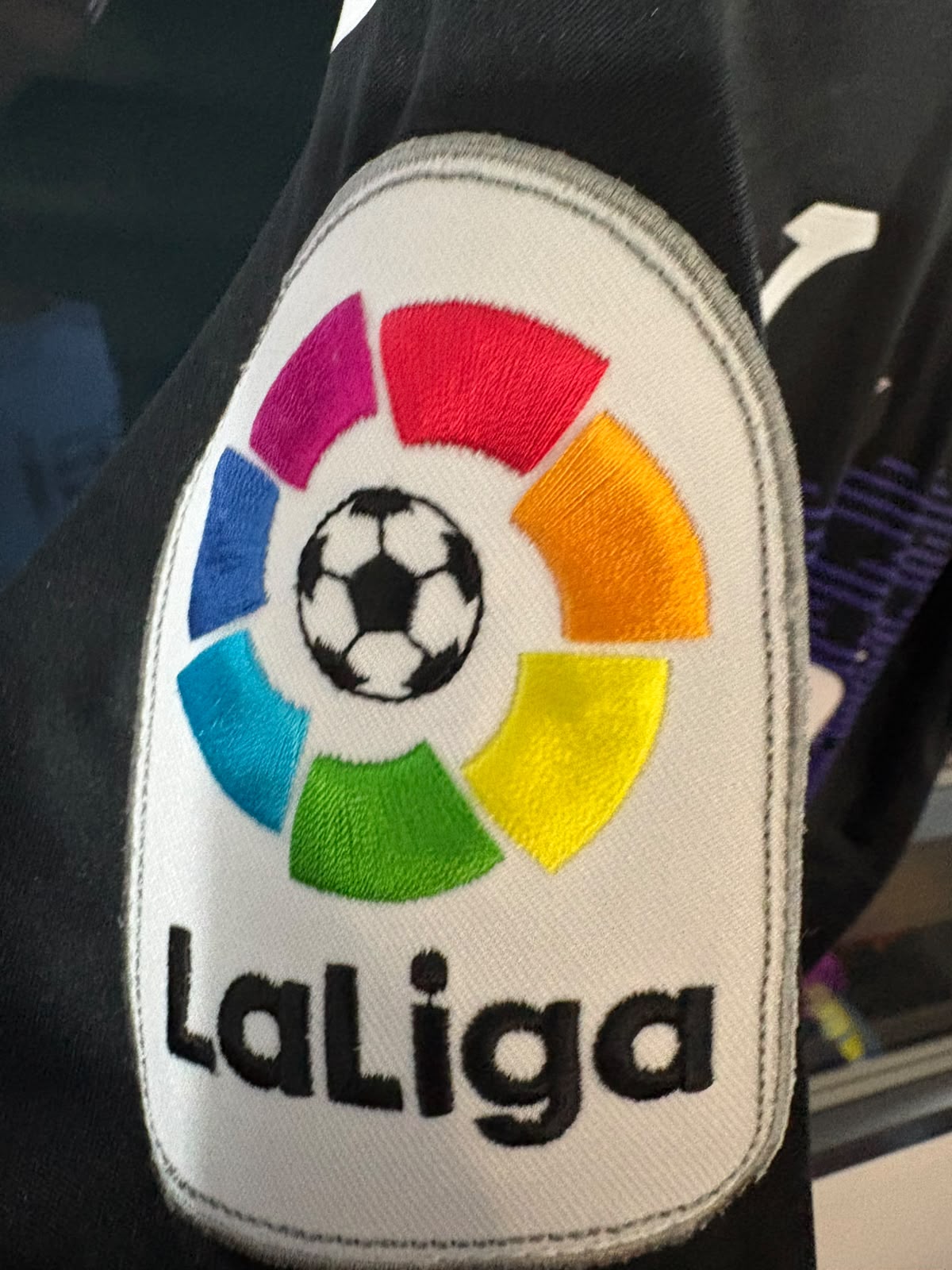 Camisa CD Leganés Preta e Roxa - El Zhar 10 - Joma - De Jogo