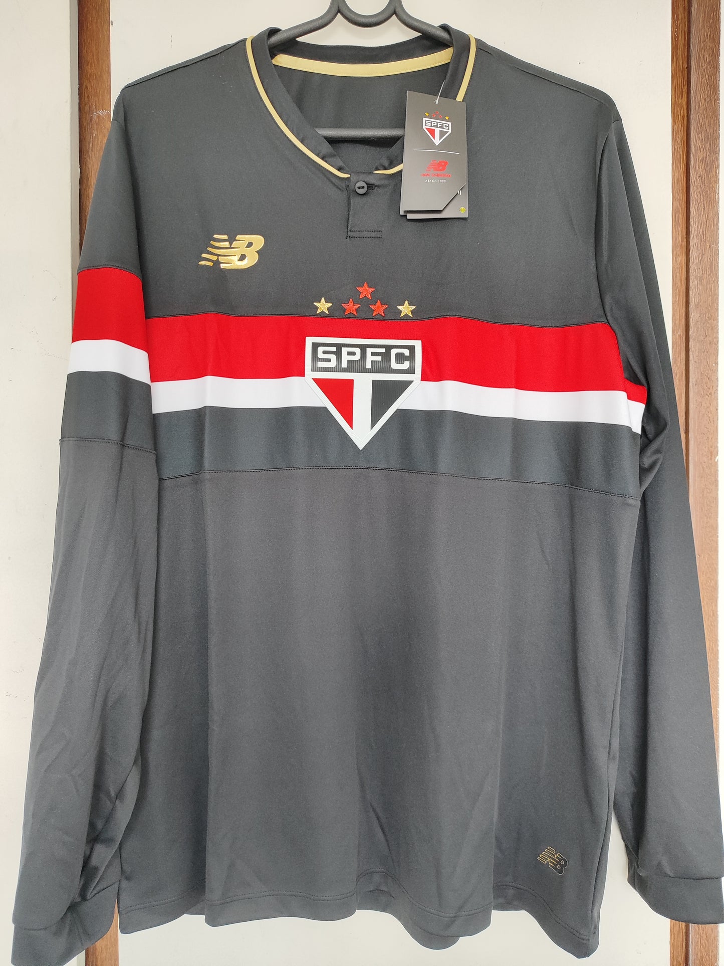 CAMISA SÃO PAULO III 25/26 - MANGA LONGA (VERSÃO JOGADOR)