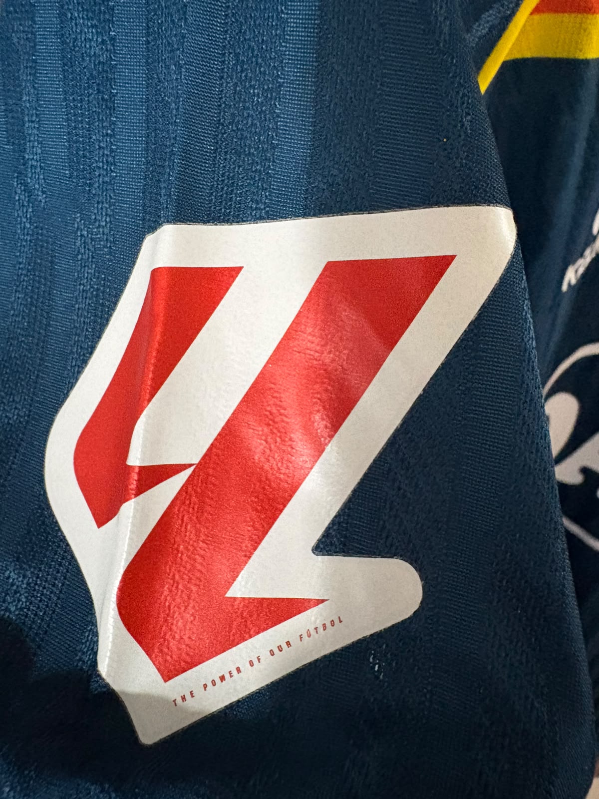 Camisa RCD Espanyol Azul-Marinho - Senyera Catalã - El Hilali 23 - Kelme