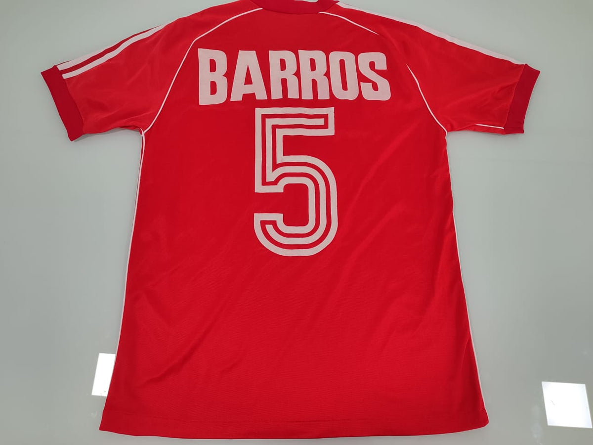 Mogi Mirim – Home – 1985/1987 - Matchworn - #5 Chicão