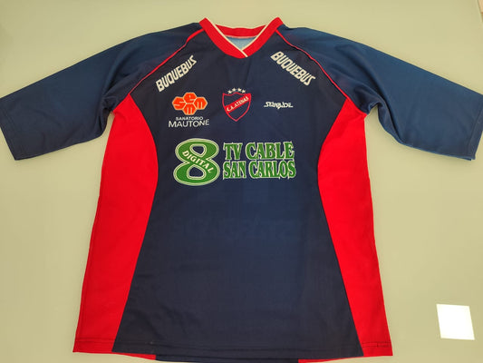 Atenas San Carlos - Home - 2008/2009 Uruguai Matchworn - Santiago Bello