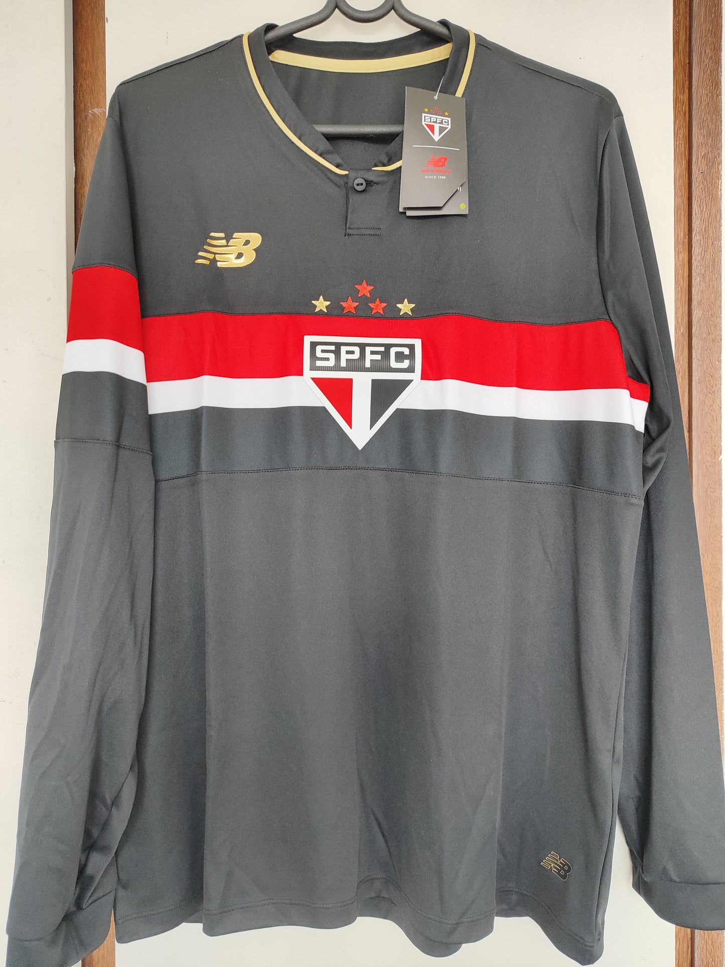 CAMISA SÃO PAULO III 25/26 - MANGA LONGA (VERSÃO JOGADOR)
