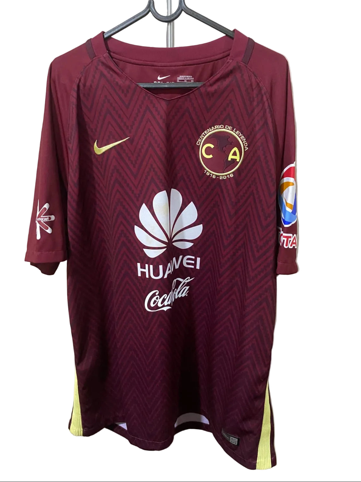 Club América · Away 2016/17 Centenario
