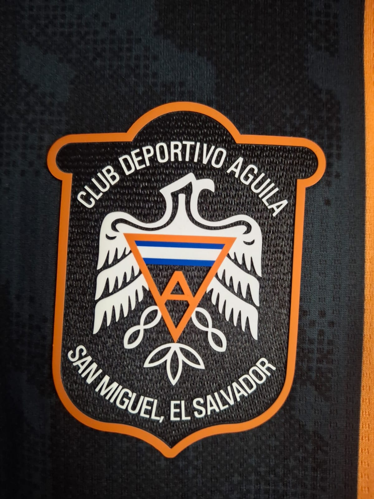 Camisa Águila Preto e Laranja - Uniforme de Visitante - Umbro