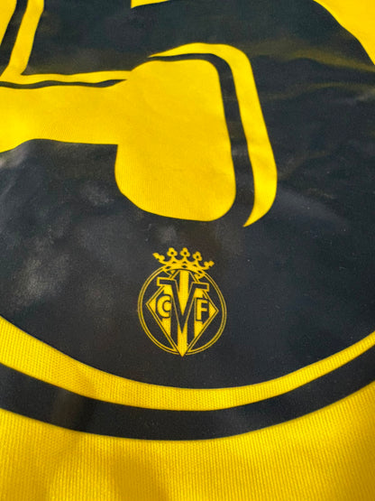Camisa Villarreal CF Amarela - S. Cáseres 5 - Joma - Player Issue
