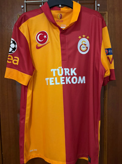 Camisa Galatasaray Bordô e Amarela - Altıntop 4 - Nike - Player Issue