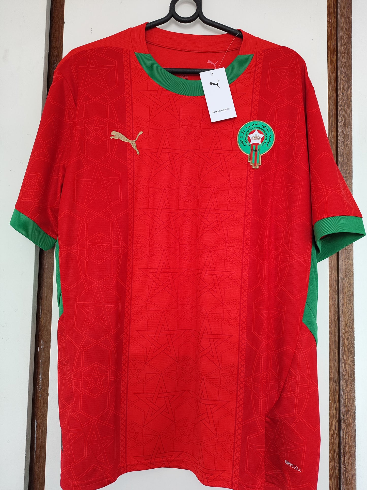 CAMISA SELEÇÃO DE MARROCOS 2025 - HOME (TITULAR)