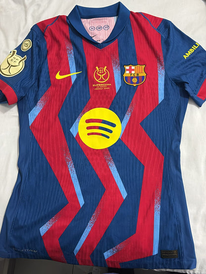 Camisa Barcelona Raphinha 11 - Player Issue - Supercopa Jeddah 2026 - Nike