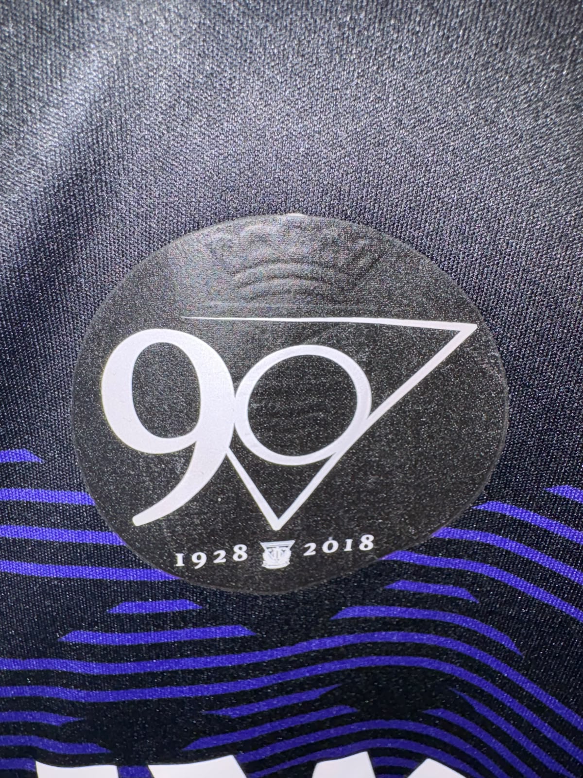 Camisa CD Leganés Preta e Roxa - El Zhar 10 - Joma - De Jogo