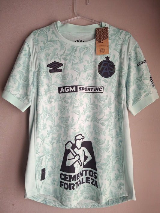 Camisa FAS Verde Menta - Uniforme Visitante Teatro de Santa Ana - Umbro