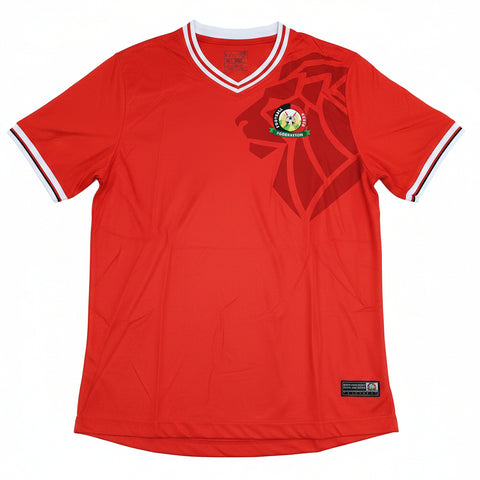 Camisa Oficial Seleção do Quênia Home 2025 – East West Fashions – Vermelha