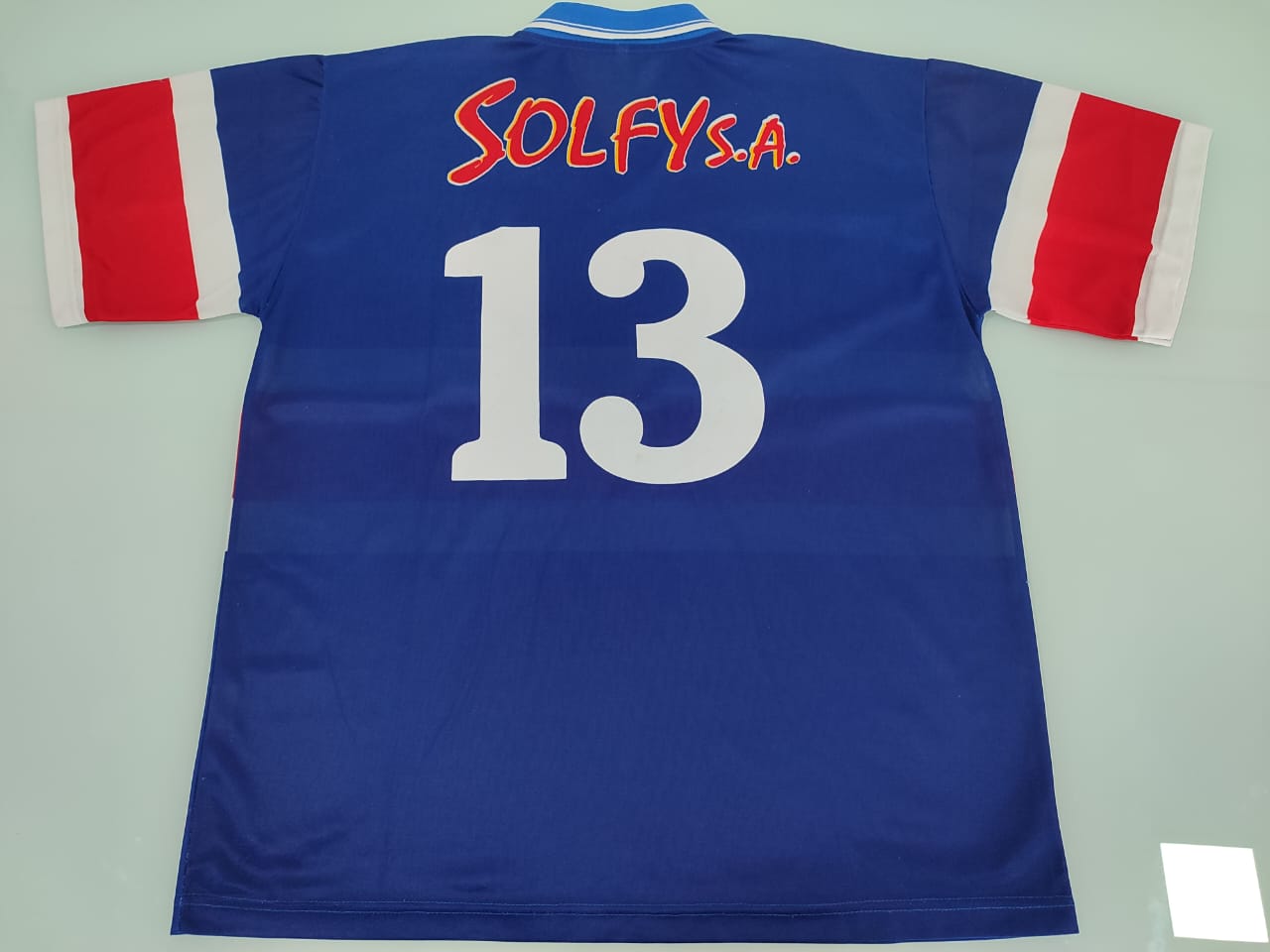 Alianza FC – Home – 2004 - Uruguai Matchworn #13