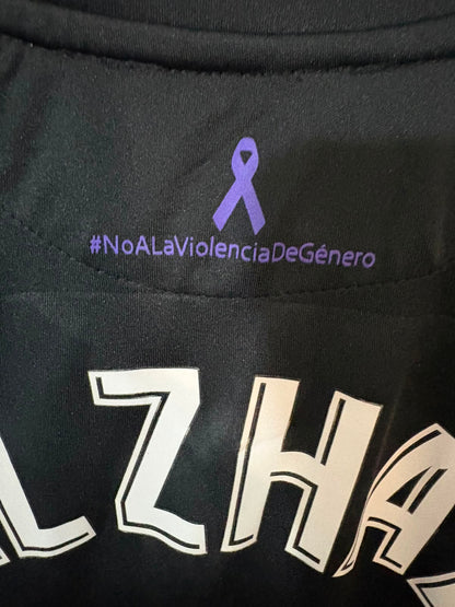 Camisa CD Leganés Preta e Roxa - El Zhar 10 - Joma - De Jogo