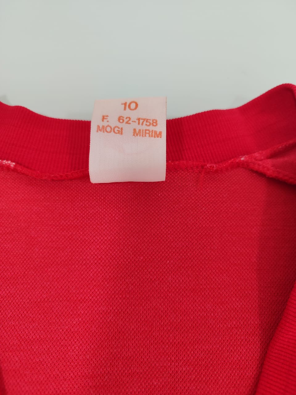 Mogi Mirim – Home – 1985/1987 - Matchworn - #5 Chicão