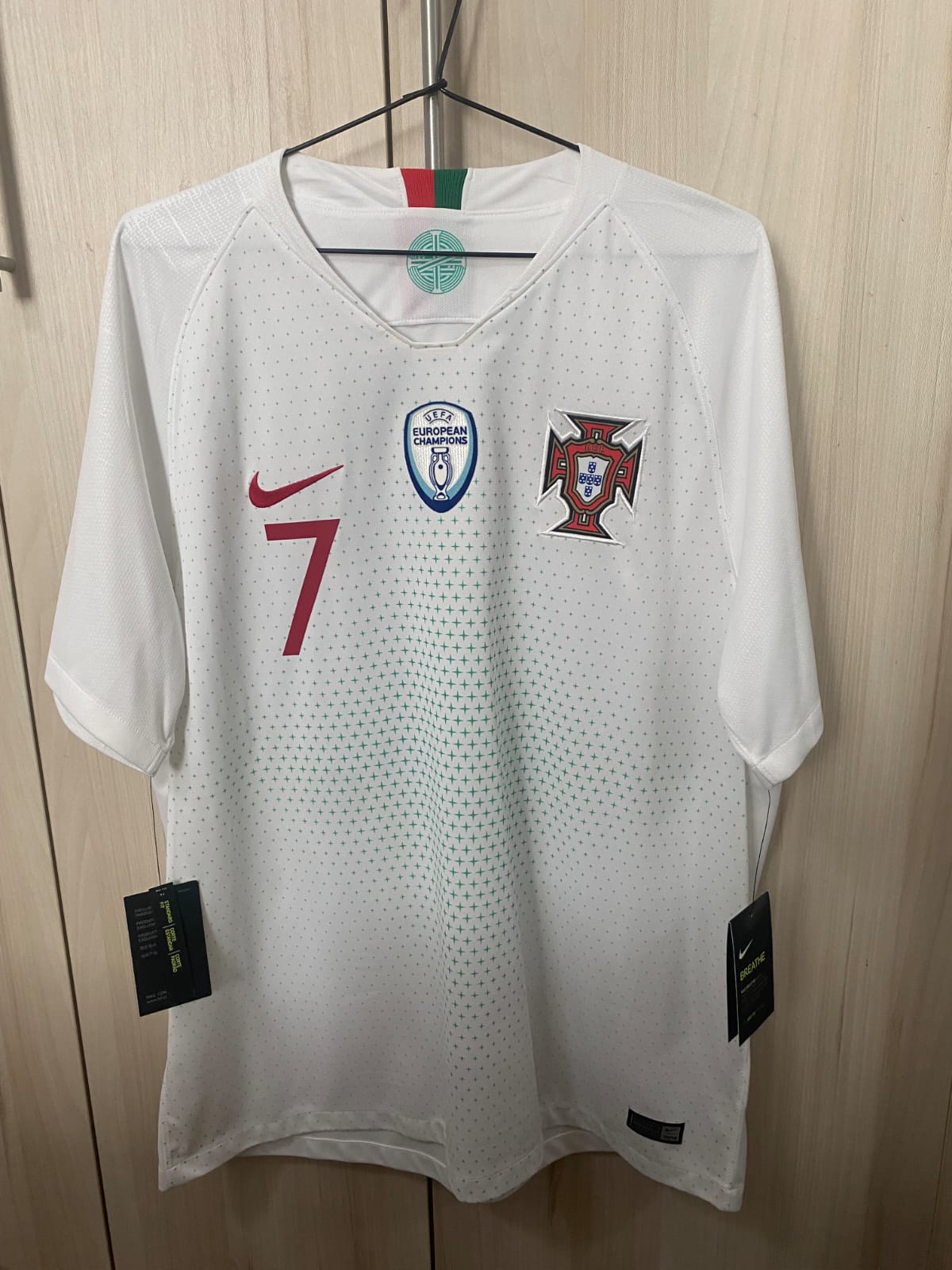Camisa Portugal Away 2018 Ronaldo 7 - Nike - Nova com Etiqueta
