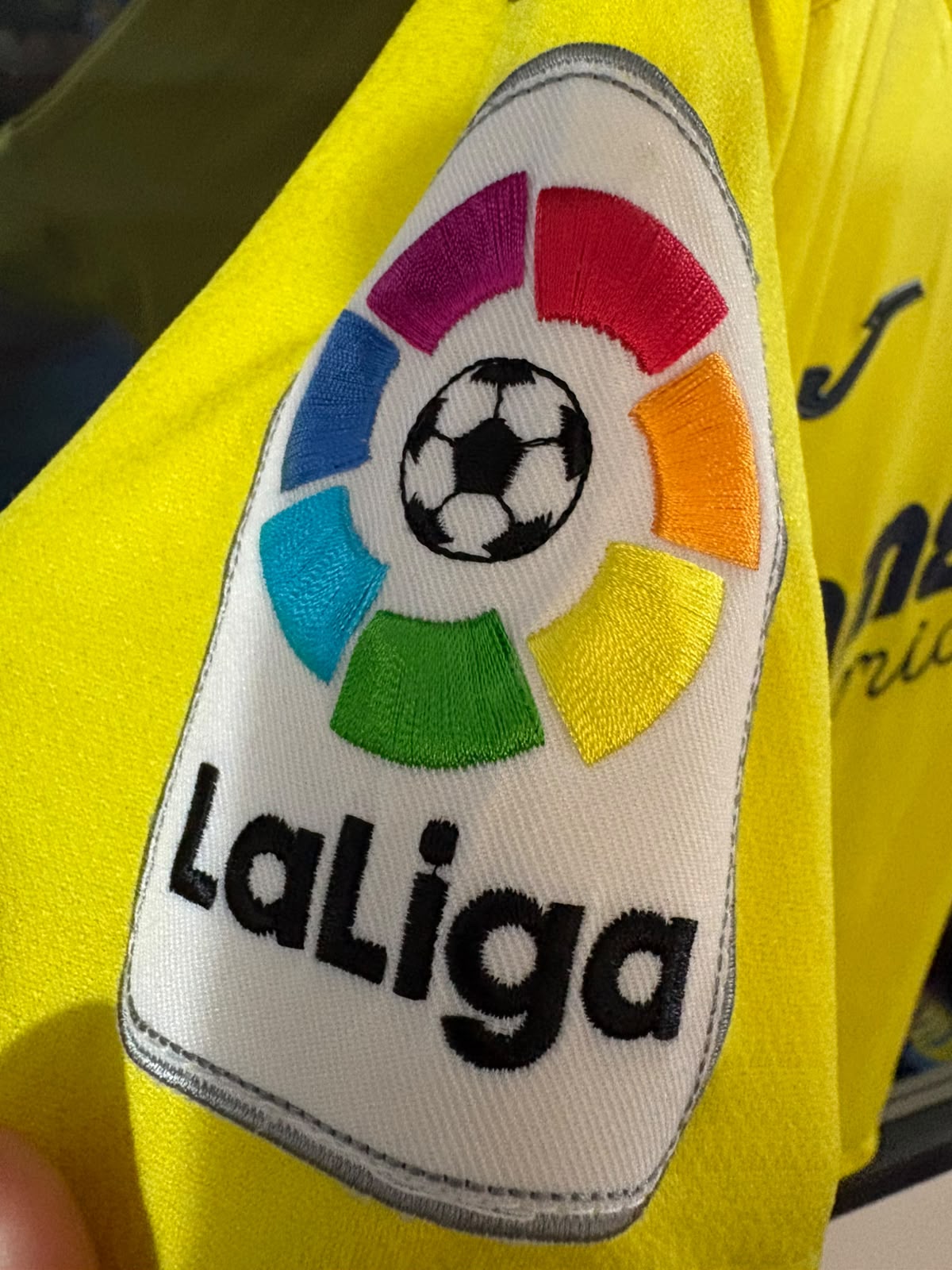 Camisa Villarreal CF Amarela - S. Cáseres 5 - Joma - Player Issue