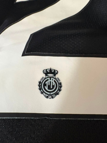 Camisa RCD Mallorca Preta e Vermelha - Johan Mojica 22 - Nike - Player Issue