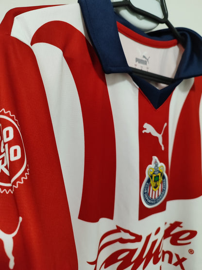 CAMISA CHIVAS GUADALAJARA 2023/2024 - VERSÃO TORCEDOR