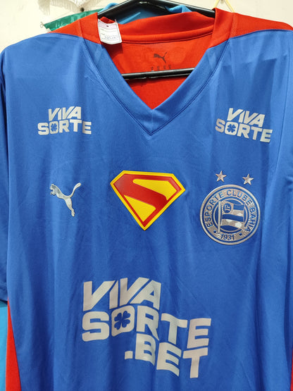 Camisa Bahia Superman 2025 Puma x DC Studios - Edição Especial