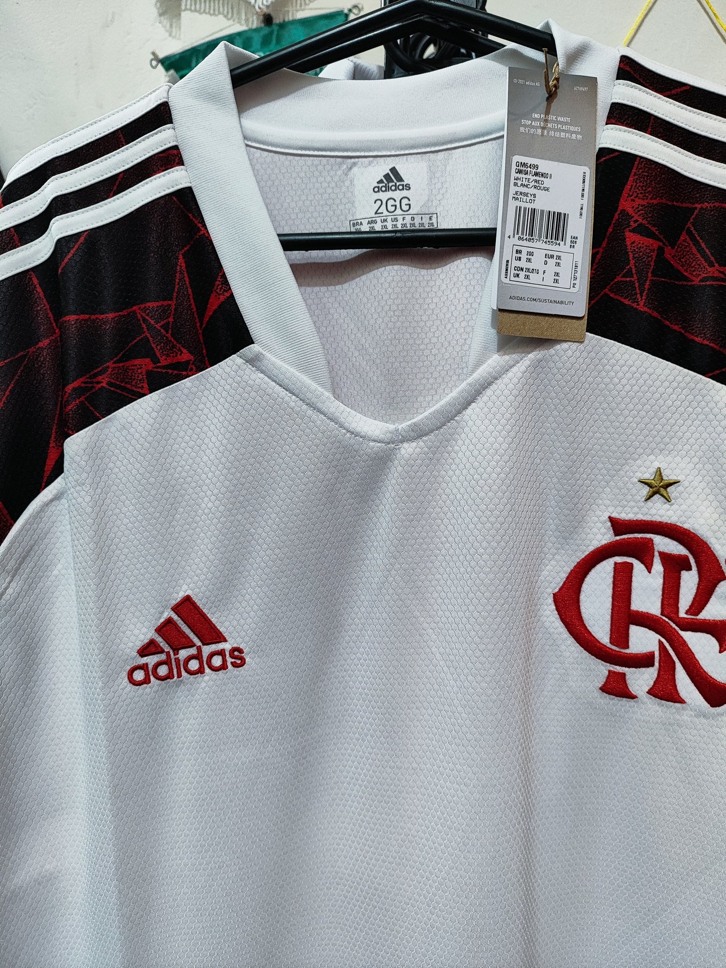 Camisa Flamengo II Away 2021-22 adidas - 40 Anos de Tóquio