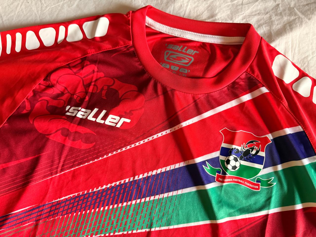 Camisa Oficial de Gâmbia 2026 – Saller